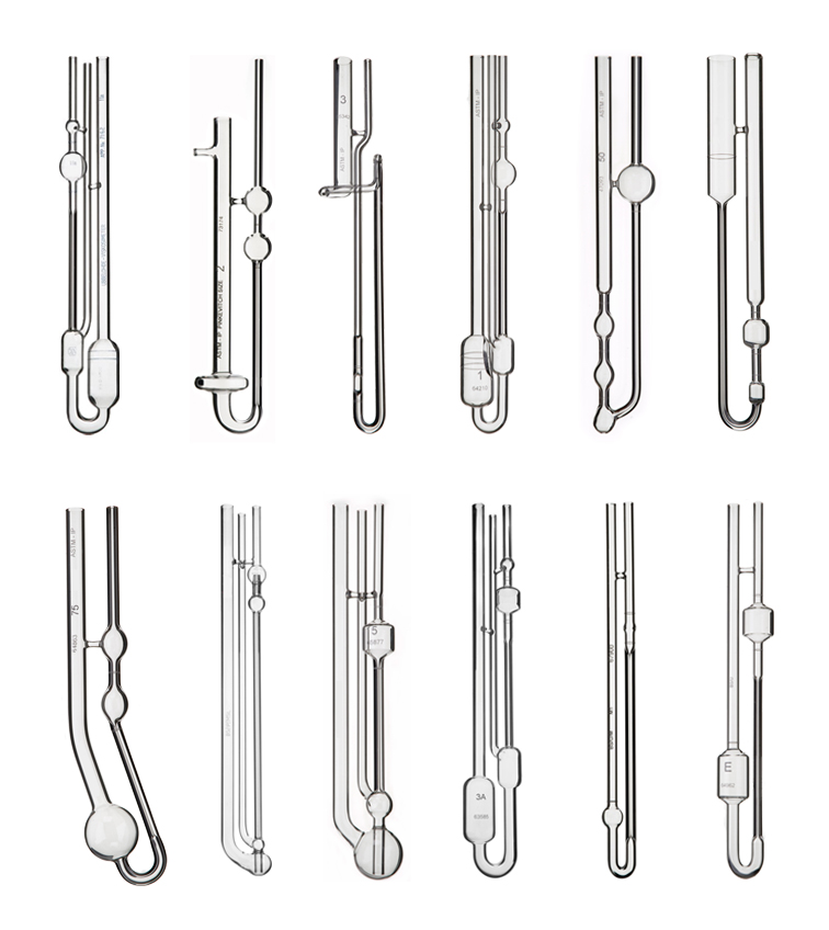 Glass Capillary Viscometers