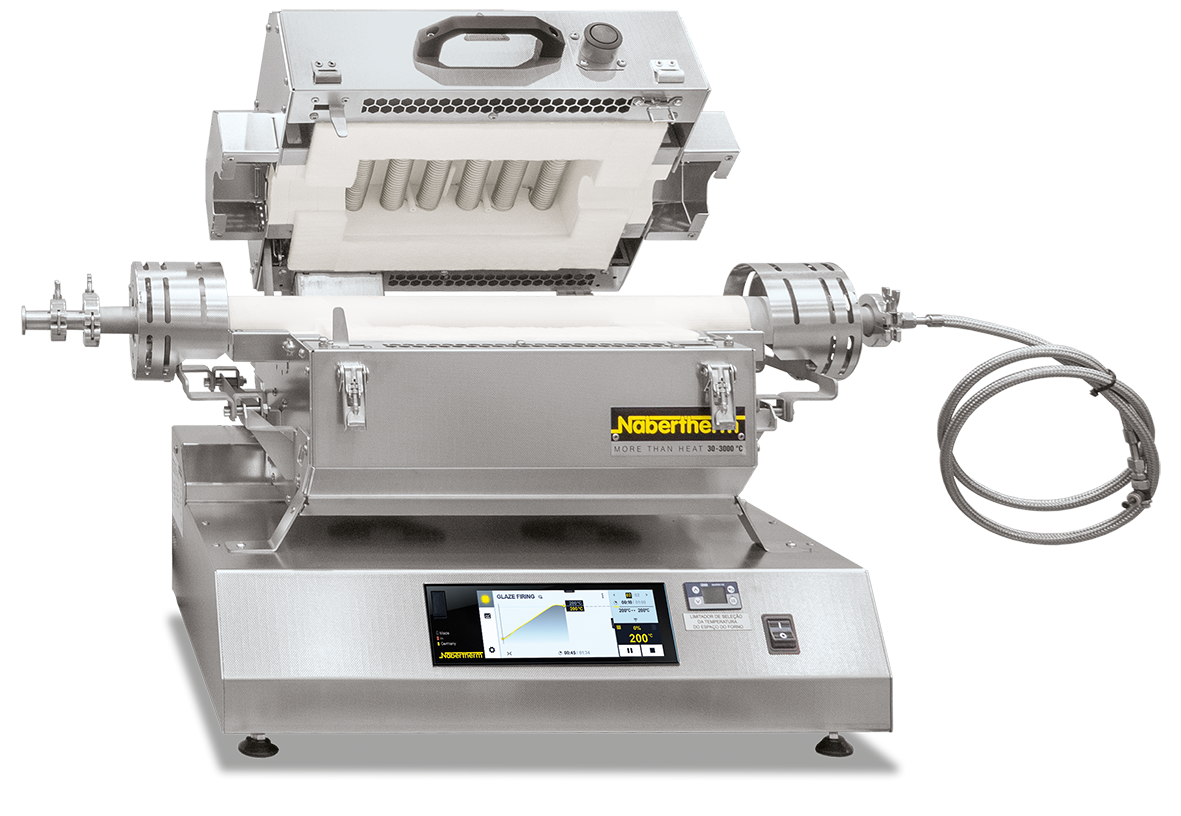 Split-Type Tube Furnaces for Horizontal and Vertical Operation up to 1300 °C
