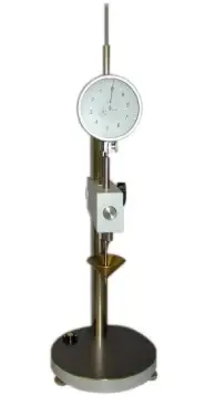 Manual measurement of the penetrability of your materials